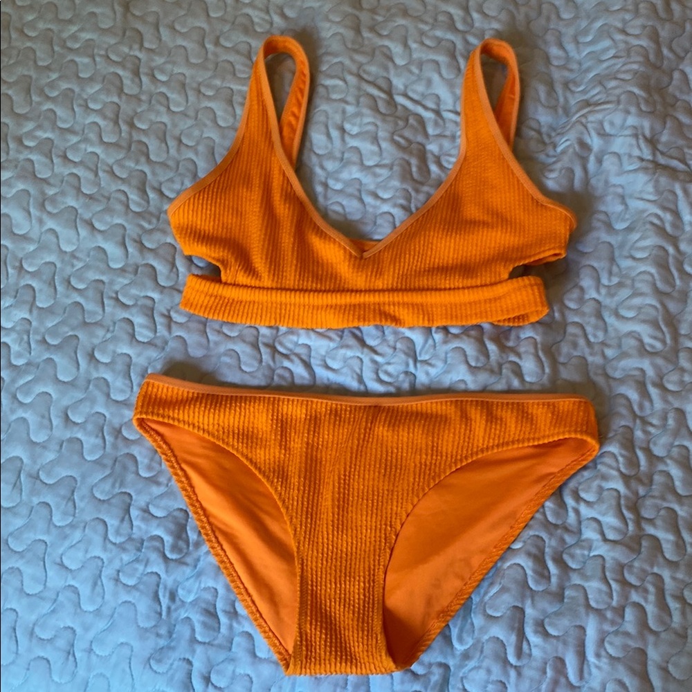 Aerie Orange Bikini Set
